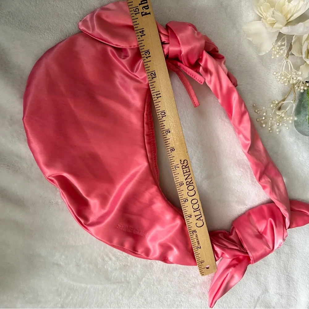 STINE GOYA Julius 1640 Pink Satin hobo bag